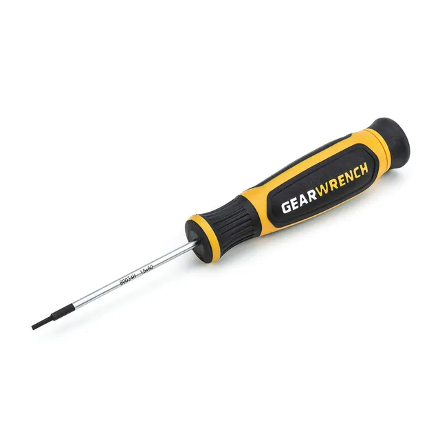 gearwrench-80034h-1-5mm-x-60mm-mini-slotted-dual-material-screwdriver image 1