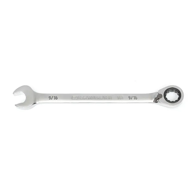 gearwrench-86646-9-16-90t-reversible-ratcheting-combination-wrench-4-swing-arc-s image 1