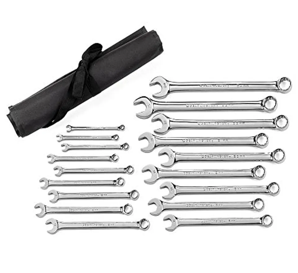 gearwrench-81920-18-pc-12-pt-long-pattern-combination-wrench-set-metric image 1