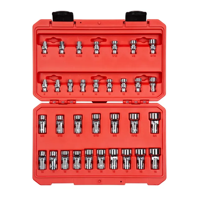 tekton-shd99301-33-piece-1-4-and-3-8-inch-drive-universal-joint-socket-set-6-poi image 1