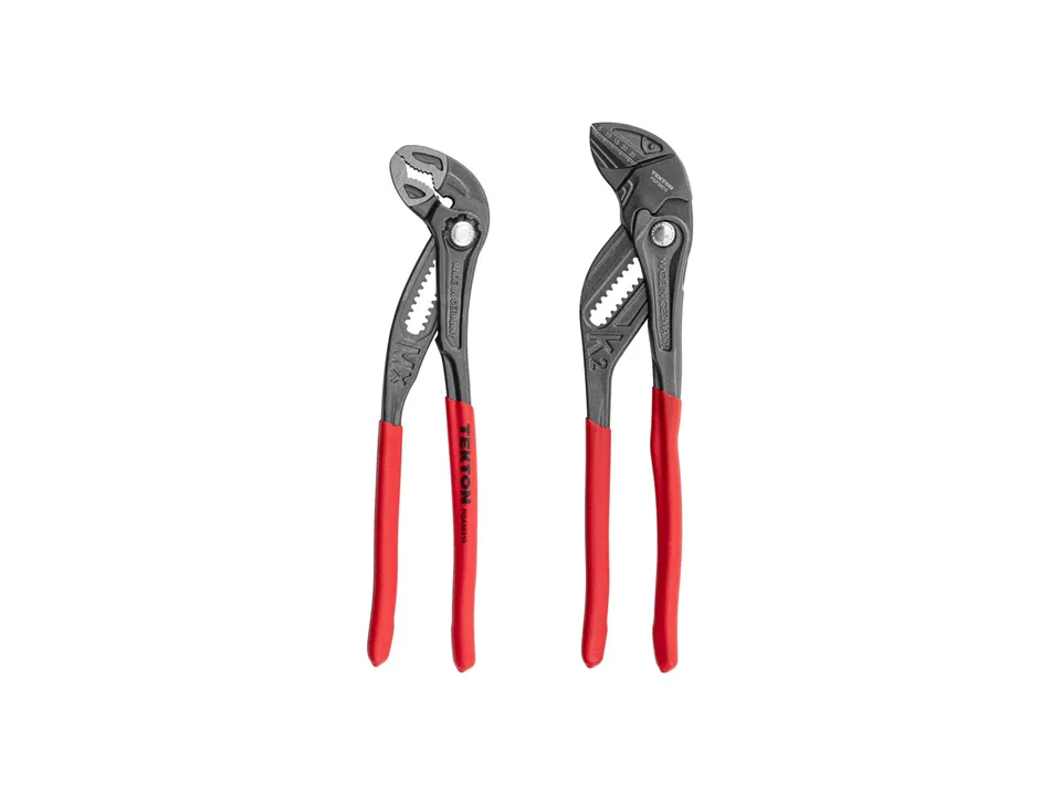 tekton-plr90001-2-piece-pliers-set-with-10-in-pliers-wrench-and-push-button-adju image 1