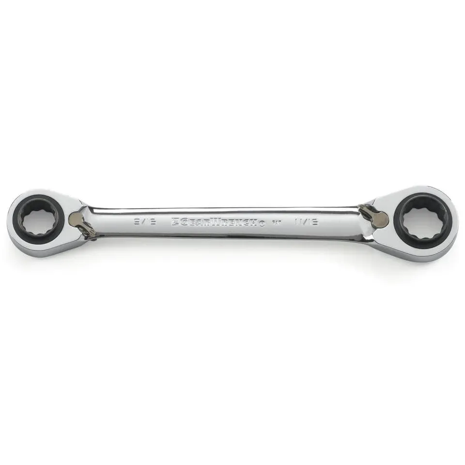 gearwrench-85202d-quadbox-12-point-reversible-ratcheting-wrench-9-16-x-5-8-11-16 image 1