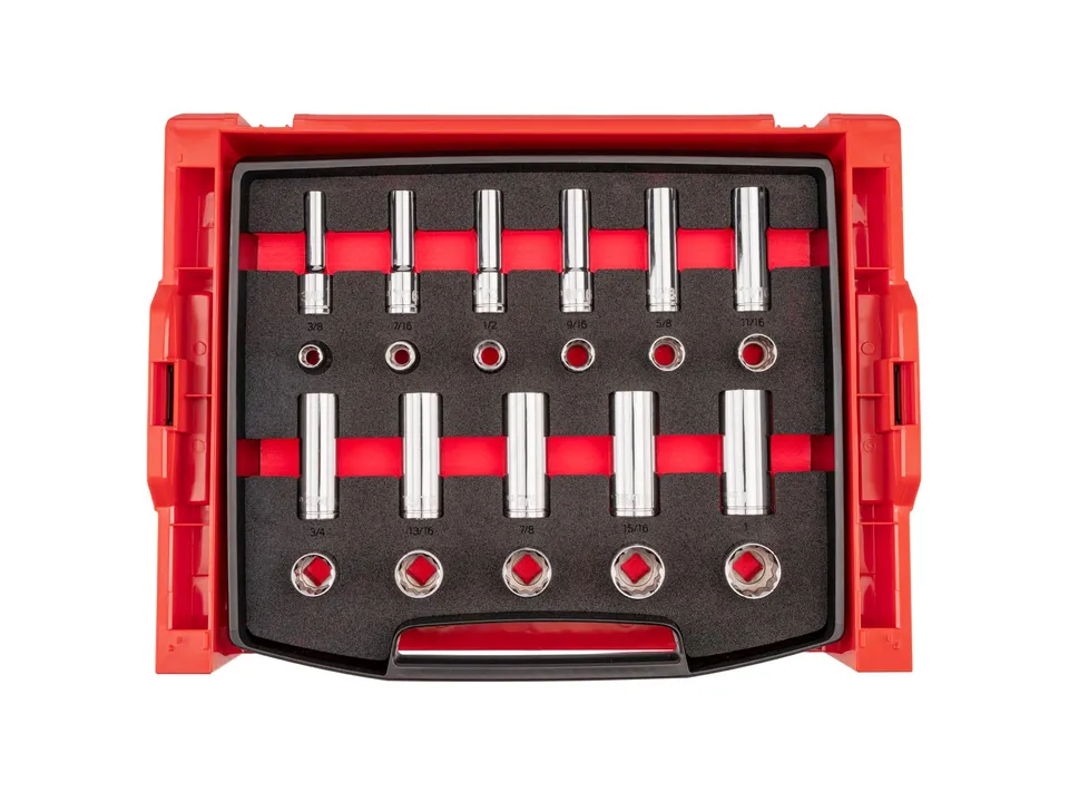 tekton-shd92705-1-2-inch-drive-shallow-and-deep-12-point-socket-set-22-piece-3-8 image 1