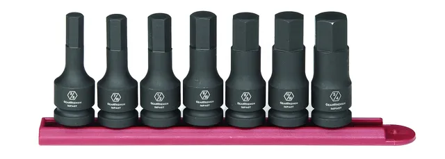gearwrench-84940-7-piece-1-2-drive-hex-bit-impact-socket-set-metric-chrome-molyb image 1