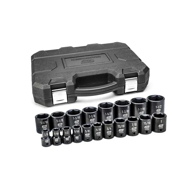 gearwrench-84932n-19-pc-1-2-drive-6-point-standard-impact-socket-set-sae-cr-mo-s image 1