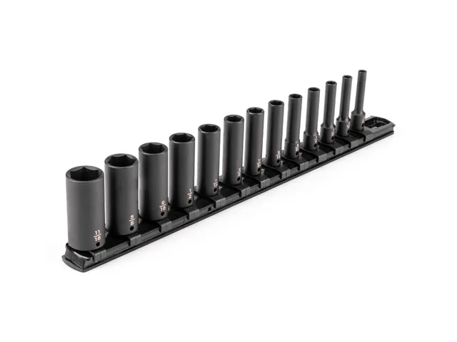 tekton-sid90101-1-4-inch-drive-impact-socket-set-13-piece-sae-shallow-6-point-wi image 1