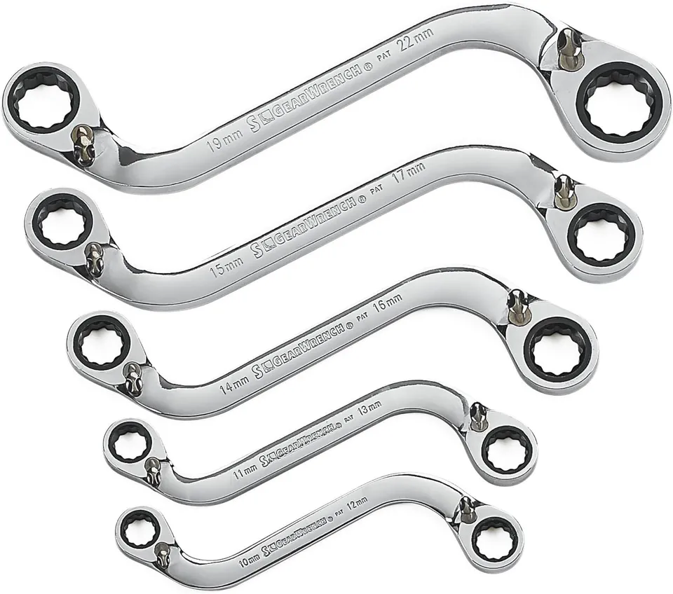 gearwrench-85299-5-piece-12-point-reversible-s-shape-double-box-ratcheting-wrenc image 1