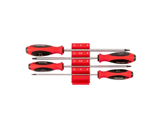 tekton-dws90112-phillips-and-slotted-screwdriver-set-4-piece-8-inch-shank-1-2-ph image 1