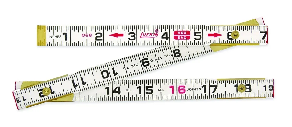 crescent-lufkin-t066n-red-end-5-8-inch-x-6-foot-wood-rule-with-16-inch-stud-cent image 1