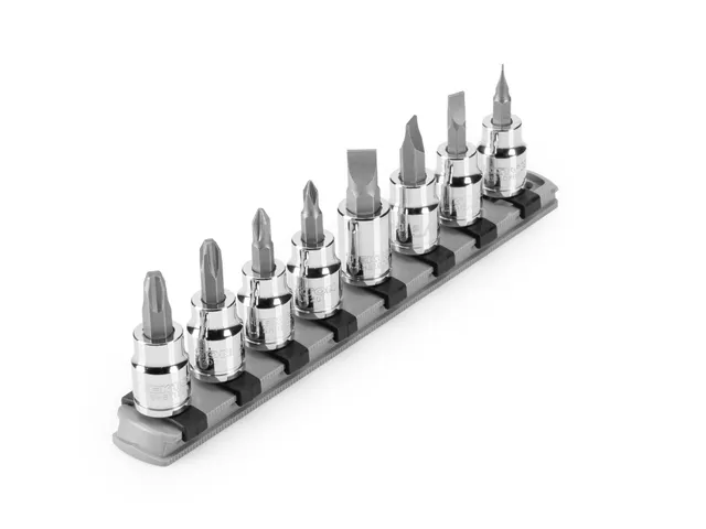 tekton-shb91109-8-piece-phillips-slotted-3-8-inch-drive-bit-socket-set-with-s2-s image 1