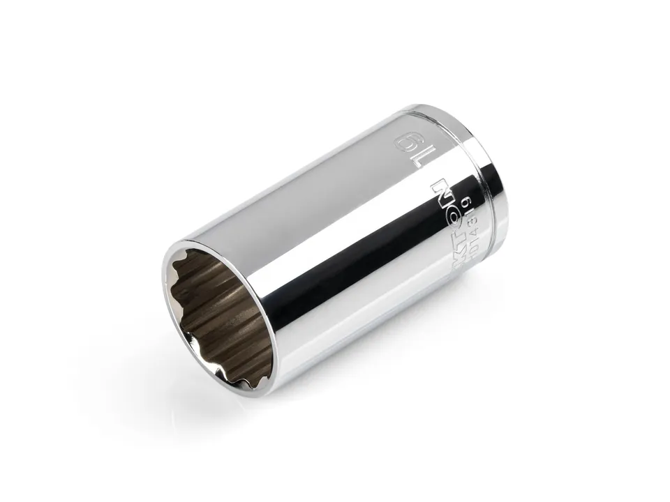 tekton-shd14319-3-8-inch-drive-x-19-mm-semi-deep-12-point-socket image 1