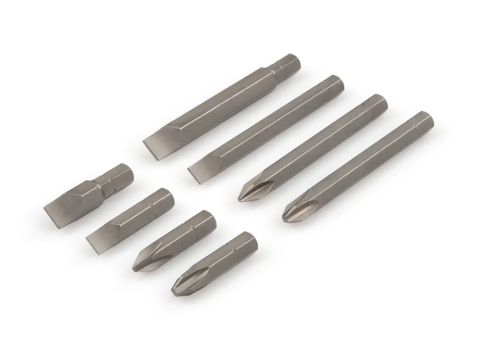 tekton-2915-phillips-slotted-impact-screwdriver-bit-set-8-piece-hardened-chrome- image 1