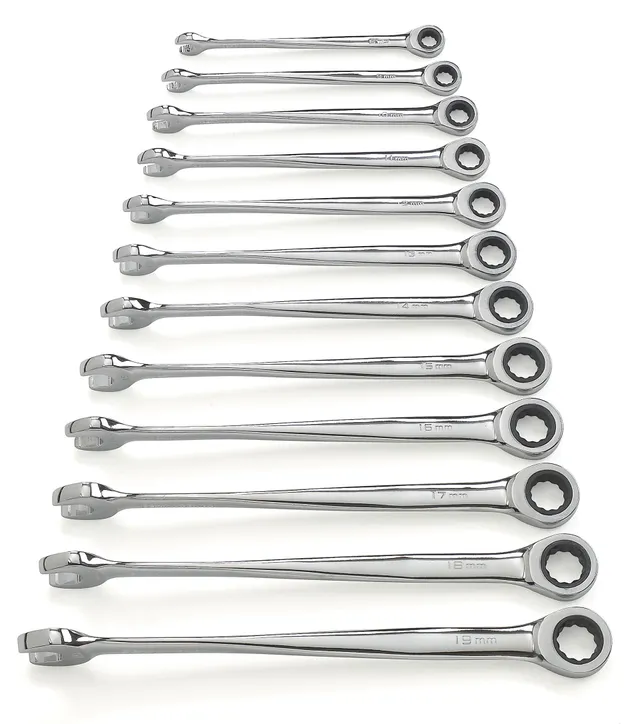 gearwrench-85888-12-piece-12-point-xl-x-beam-ratcheting-combination-wrench-set-m image 1