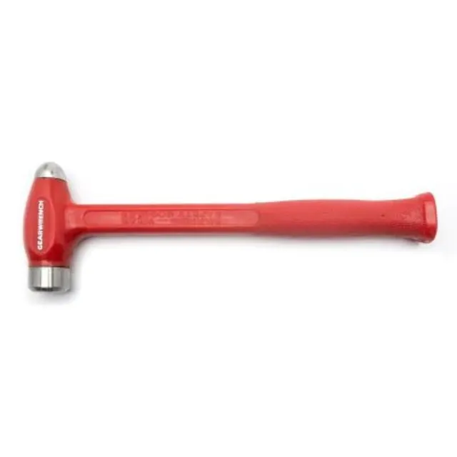 gearwrench-68-516g-14-oz-dead-blow-ball-pein-hammer-with-steel-shot-core-made-in image 1