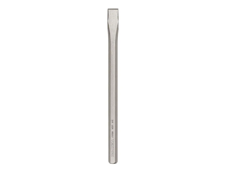 tekton-66207-3-4-inch-long-cold-chisel-5160-high-carbon-steel-made-in-usa image 1