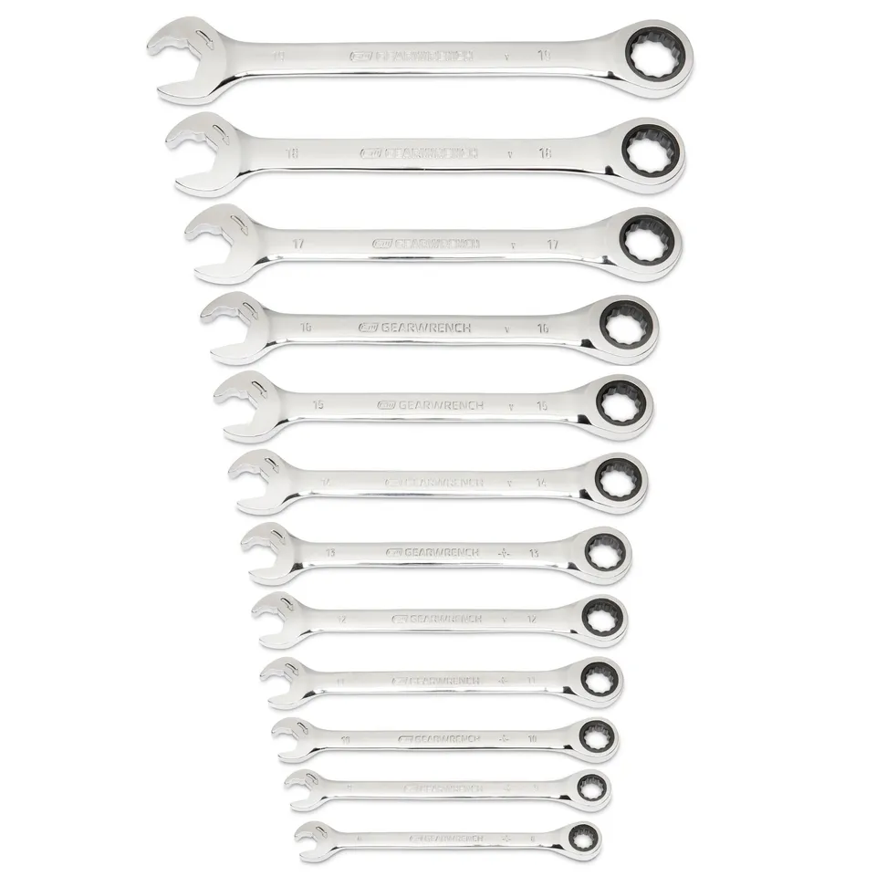 gearwrench-85597-12-pc-open-end-ratcheting-metric-wrench-set-12-point-72-tooth image 1