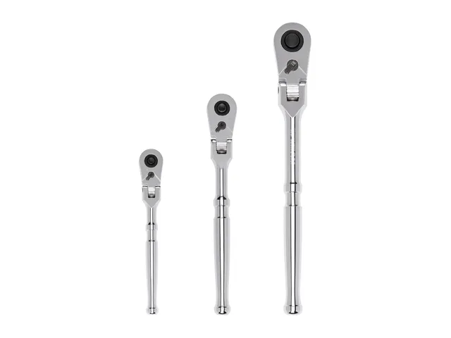 tekton-srh92103-1-4-3-8-1-2-inch-drive-flex-head-ratchet-set-3-piece image 1