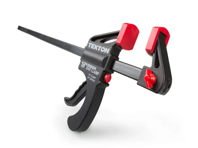 tekton-39183-18-inch-ratchet-bar-clamp-24-inch-spreader image 1