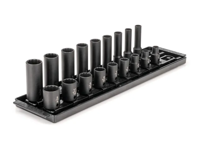 tekton-sid91212-3-8-inch-drive-impact-socket-set-18-piece-sae-shallow-deep-12-po image 1