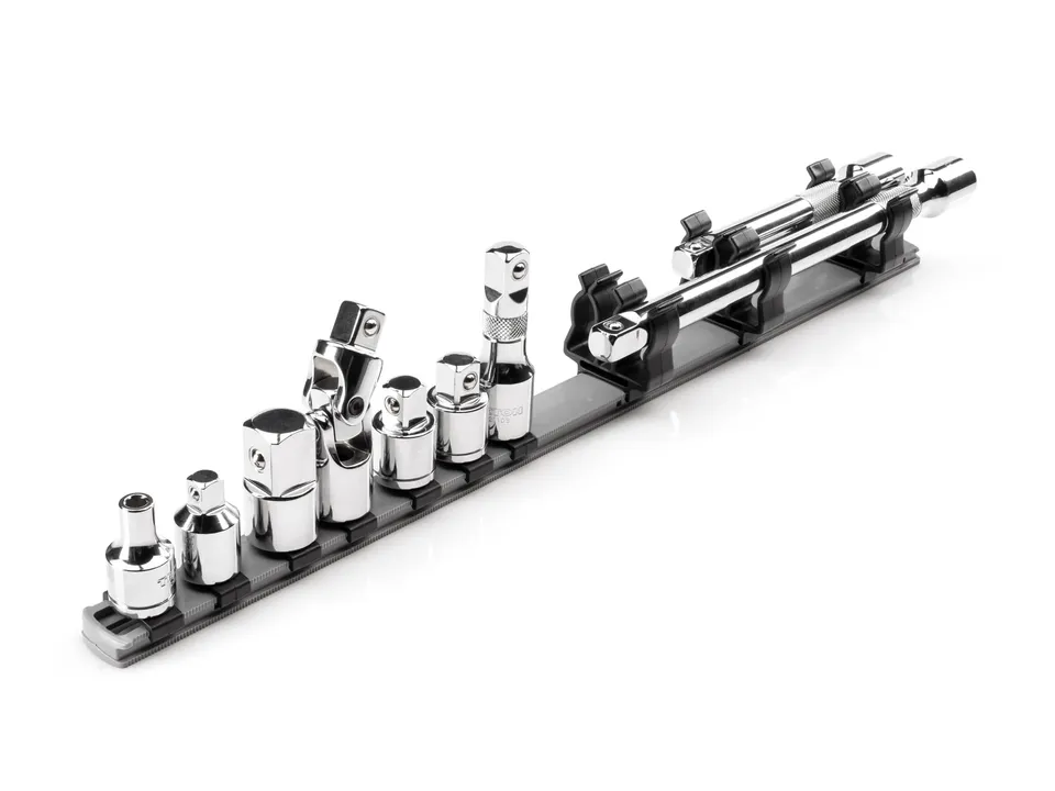tekton-sha92101-extension-and-accessory-set-with-rail-9-piece-1-2-inch-drive image 1