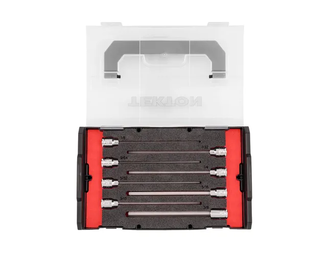 tekton-shb91700-long-hex-bit-socket-set-8-piece-1-8-3-8-in-with-mini-stacking-to image 1