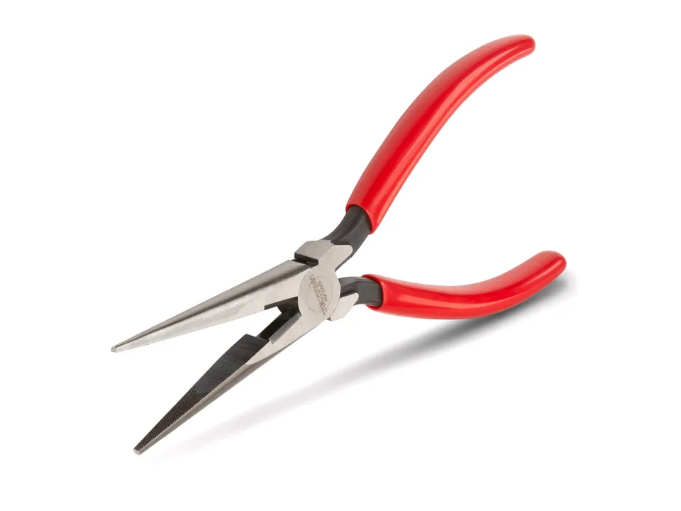 tekton-pgf10007-7-inch-long-nose-pliers-with-induction-hardened-side-cutters image 1