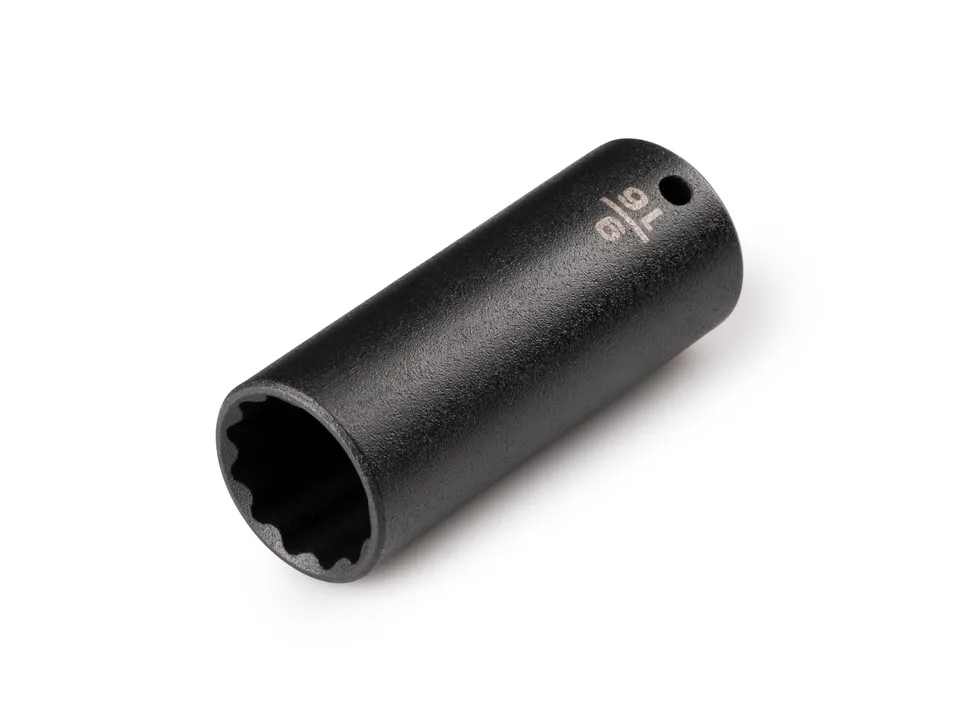 tekton-sid03214-1-4-inch-drive-x-9-16-inch-deep-12-point-impact-socket-cr-v-mang image 1