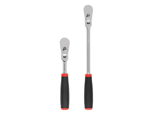 tekton-srh91202-3-8-inch-drive-flex-head-ratchet-set-2-piece-8-in-and-12-in-90-t image 1