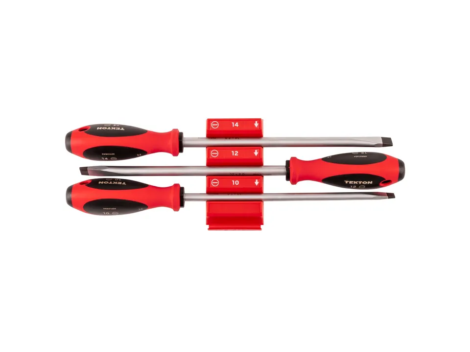 tekton-dws90113-slotted-screwdriver-set-3-piece-8-inch-shank-10-12-14-mm-long-re image 1