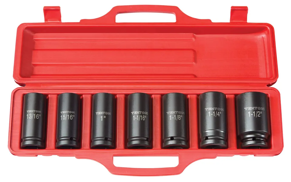 tekton-4890-3-4-inch-drive-impact-socket-set-7-piece-sae-deep-6-point-sockets-wi image 1