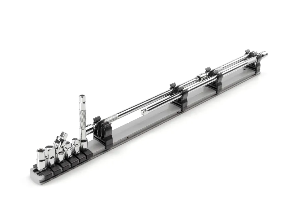 tekton-sha90101-extension-and-accessory-set-with-rail-9-piece-1-4-in-drive-with- image 1
