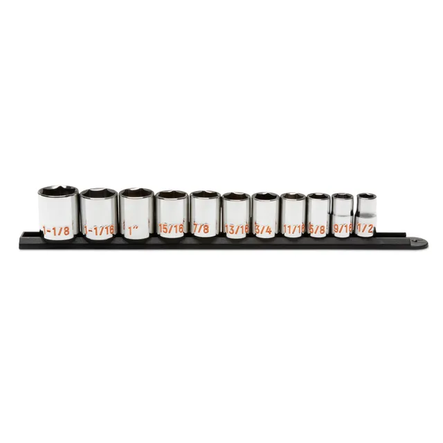 gearwrench-80703h-hiviz-11-piece-1-2-inch-drive-sae-socket-set-6-point-full-poli image 1