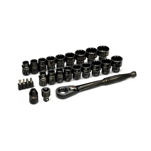 gearwrench-25-piece-3-8-drive-pass-thru-ratchet-and-socket-set-gwx6pt25-sae-metr image 1