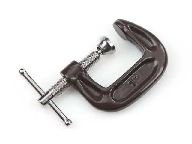 tekton-4009-1-inch-malleable-iron-c-clamp-i-beam-frame-with-acme-thread-screw image 1