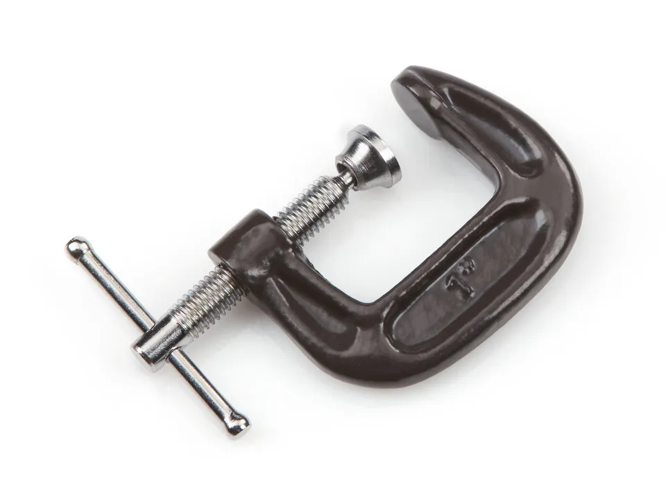 tekton-4009-1-inch-malleable-iron-c-clamp-i-beam-frame-with-acme-thread-screw image 1