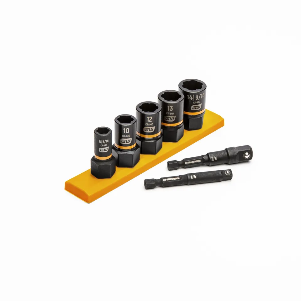 gearwrench-87911-7-pc-1-4-3-8-drive-metric-bolt-biter-impact-extraction-socket-s image 1