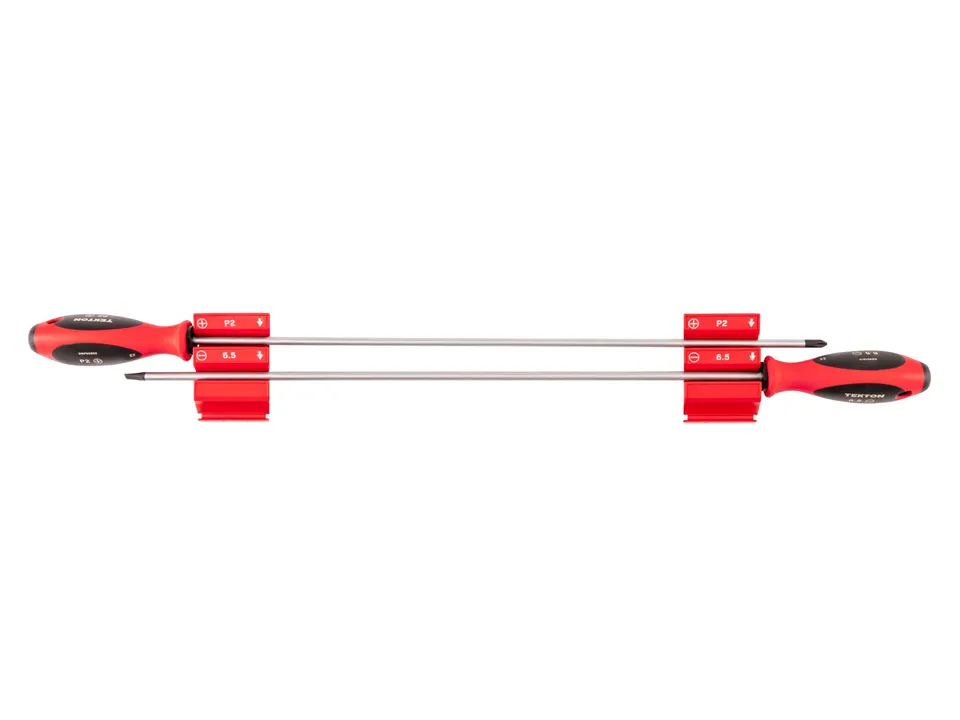 tekton-dwz90114-2-piece-phillips-and-slotted-screwdriver-set-18-inch-shank-manga image 1