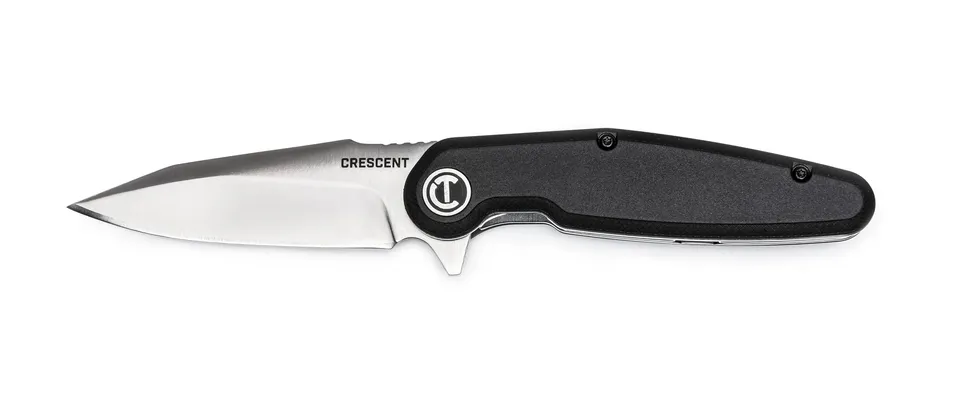 crescent-cpk350c-3-1-2-inch-harpoon-blade-composite-handle-pocket-knife image 1