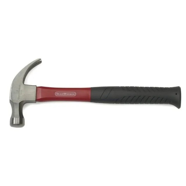 gearwrench-82254-16-oz-curved-claw-hammer-with-fiberglass-handle image 1