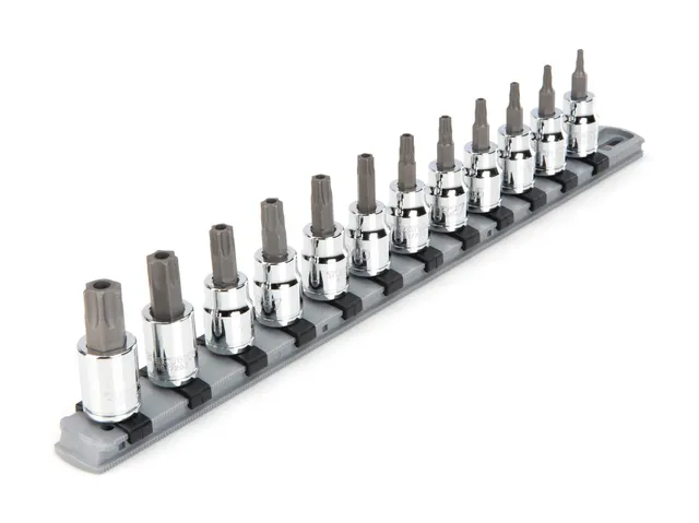 tekton-shb91104-12-piece-3-8-inch-drive-tamper-resistant-torx-bit-socket-set-tr1 image 1