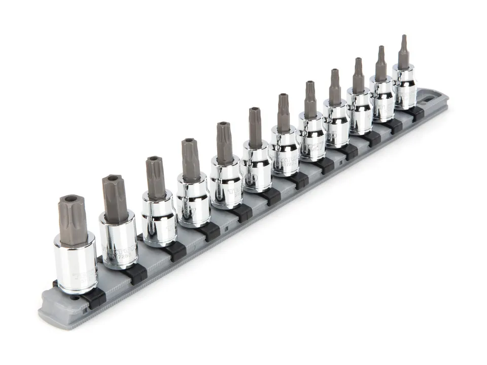 tekton-shb91104-12-piece-3-8-inch-drive-tamper-resistant-torx-bit-socket-set-tr1 image 1
