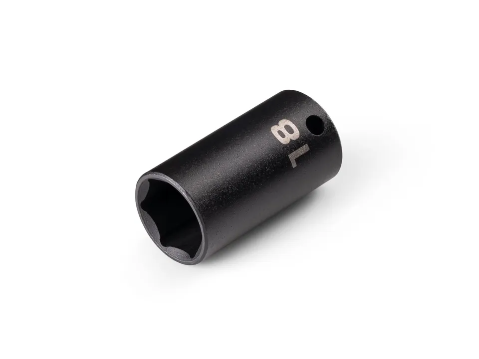 tekton-sid14118-3-8-inch-drive-x-18-mm-semi-deep-6-point-impact-socket-cr-v-stee image 1