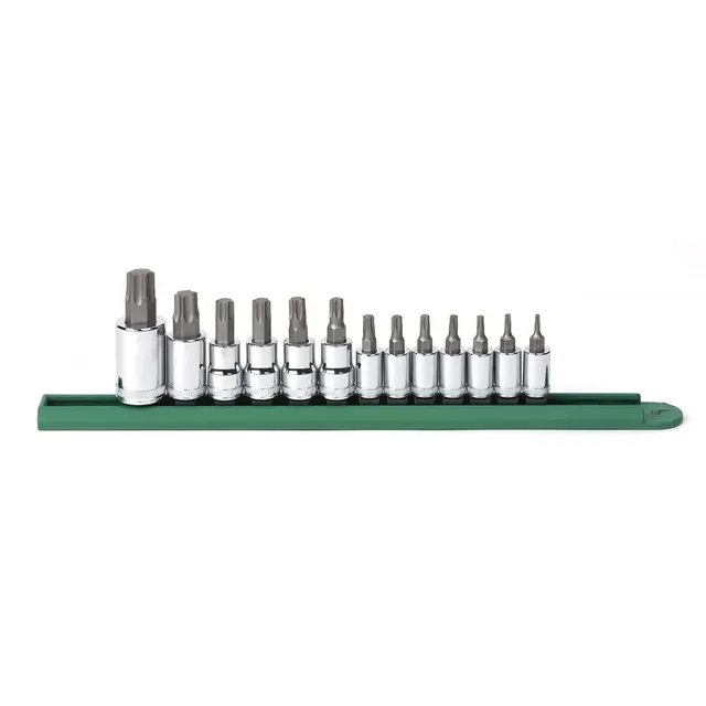 gearwrench-80723-torx-bit-socket-set-13-pc-1-4-3-8-1-2-drive image 1