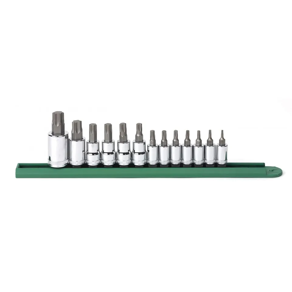 gearwrench-80723-torx-bit-socket-set-13-pc-1-4-3-8-1-2-drive image 1