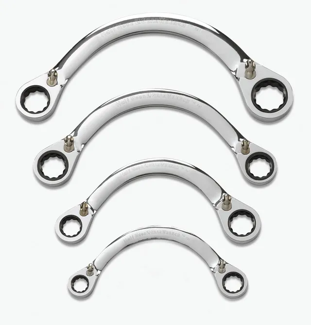 gearwrench-9840d-4-piece-12-point-reversible-half-moon-double-box-ratcheting-wre image 1