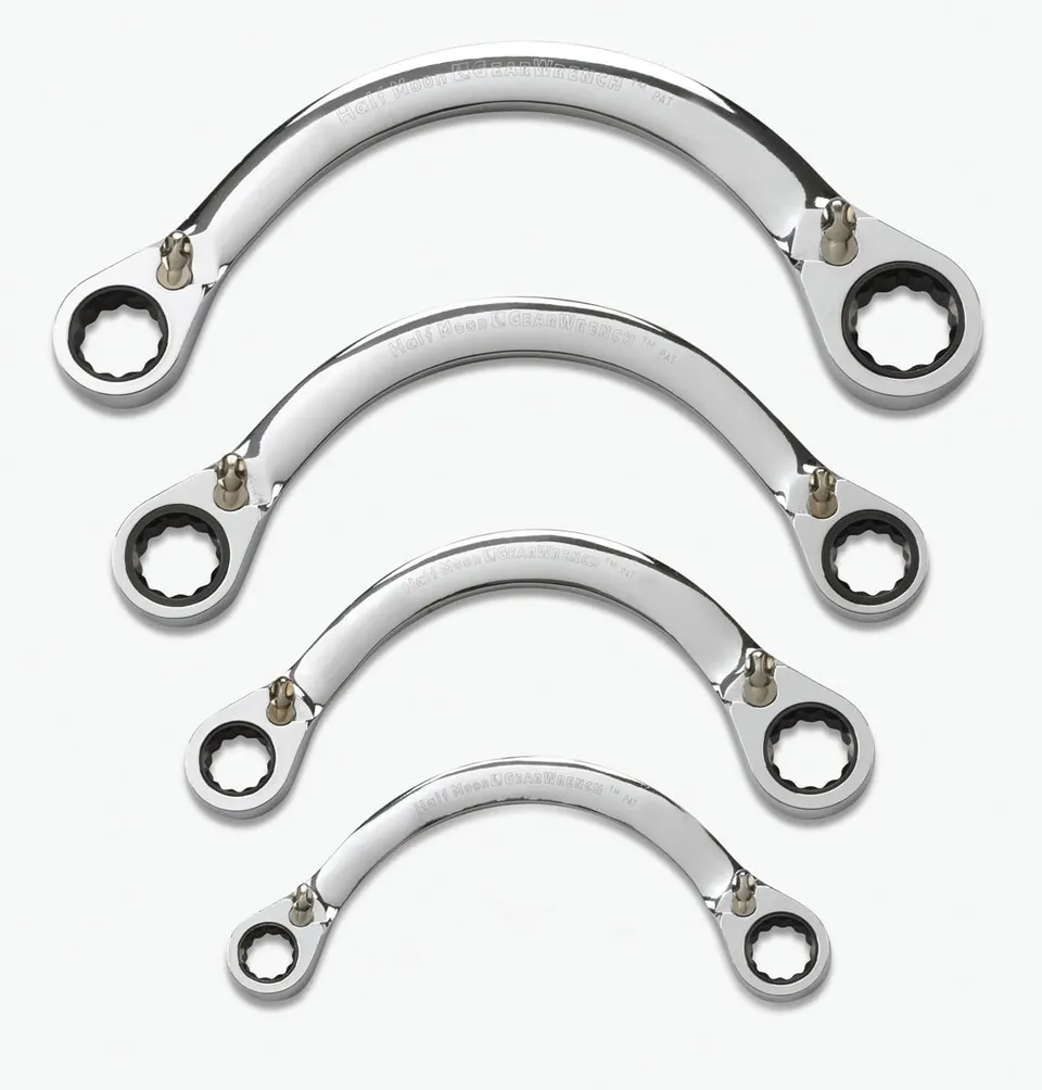 gearwrench-9840d-4-piece-12-point-reversible-half-moon-double-box-ratcheting-wre image 1