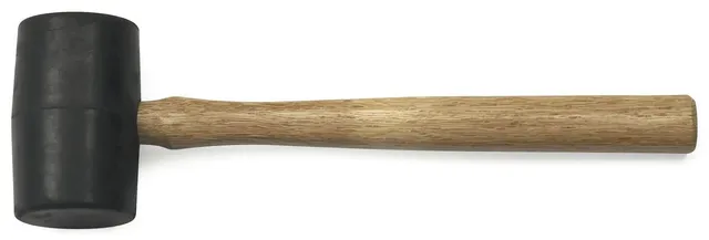 gearwrench-82259-16-oz-rubber-mallet-with-hickory-handle image 1