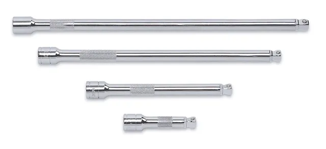 gearwrench-81201-4-piece-3-8-drive-wobble-extension-set-3-6-10-12-with-ball-dete image 1