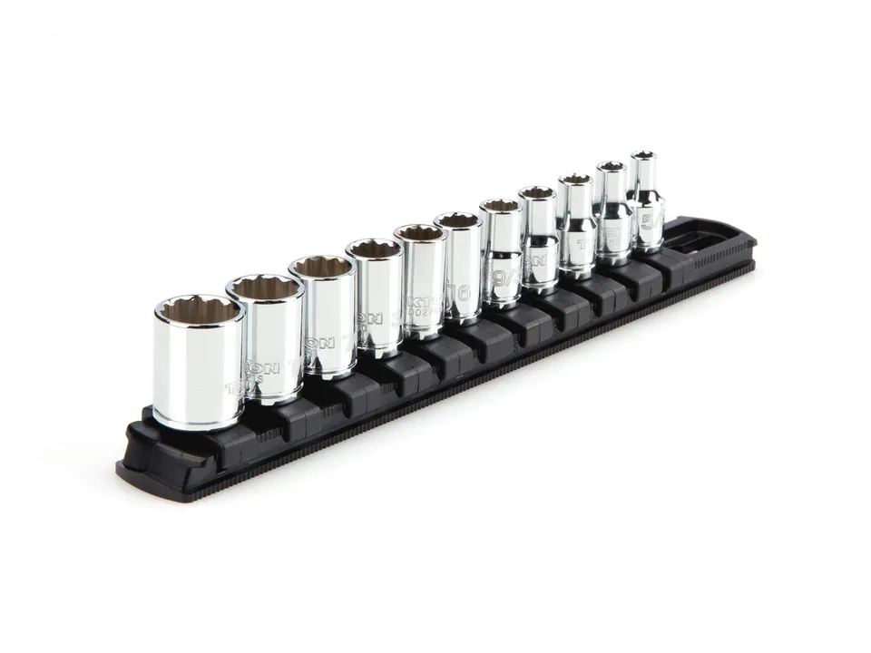 tekton-shd90103-1-4-inch-drive-12-point-socket-set-11-piece-sae-shallow-sockets- image 1