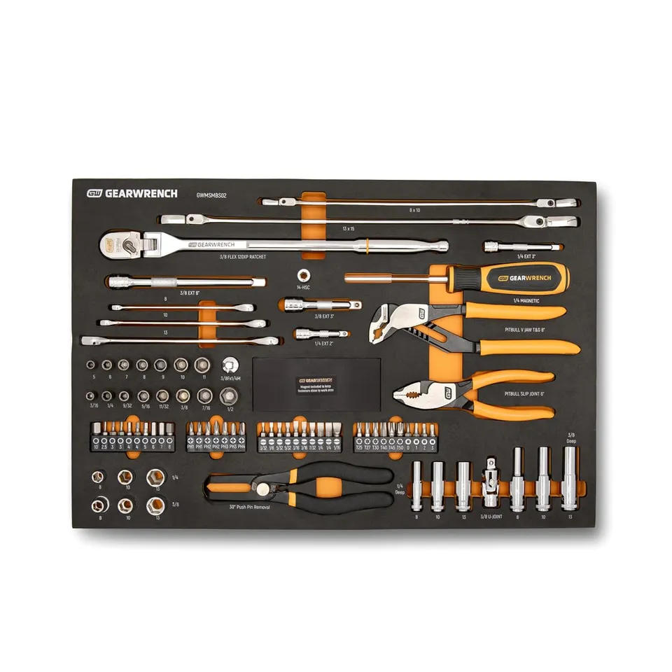 gearwrench-gwmsmbs02-82-piece-120xp-automotive-tool-set-in-foam-storage-tray image 1